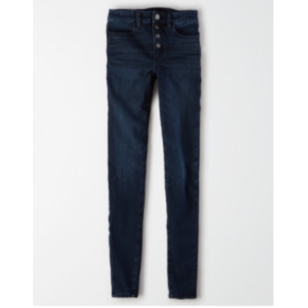 American Eagle NE(X)T LEVEL HIGH-WAISTED Indigo